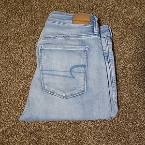 American Eagle Hi-Rise jeggings size 10